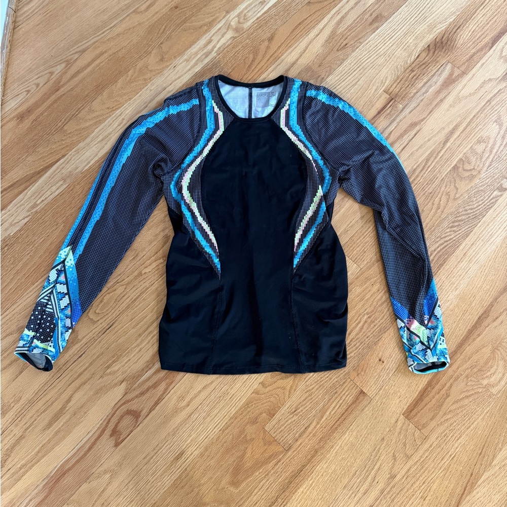 Lucky in love tennis workout long sleeve top